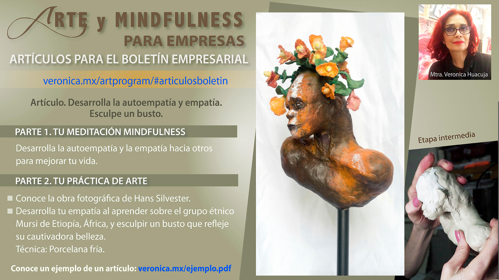 ARTE Y MINDFULNESS PARA EMPRESAS. Artículos para el Boletín Empresarial: https://veronica.mx/artprogram/#articulosboletin