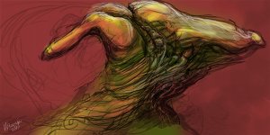 I created this artwork after studying the body of art of the English-American photographer, Eadweard Muybridge (1830-1904), who analyzed bodies (animals and humans) in motion. I created this artwork after studying the body of art of the English-American photographer, Eadweard Muybridge (1830-1904), who analyzed bodies (animals and humans) in motion.