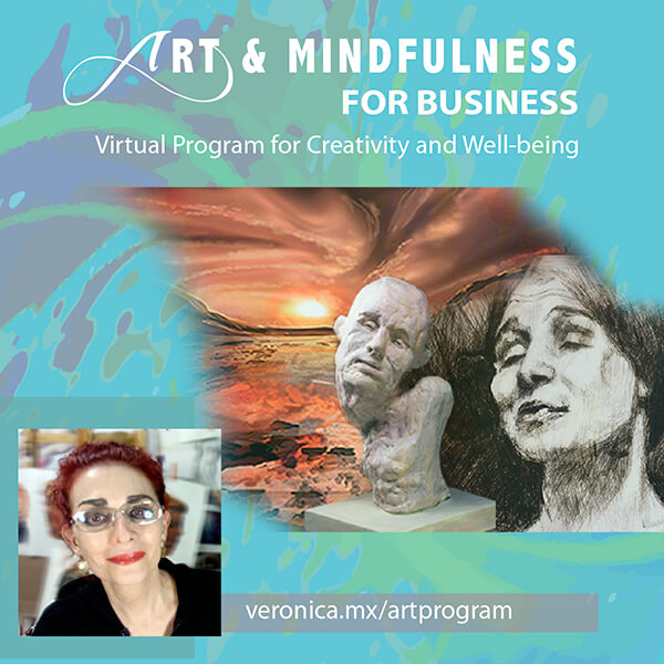 Art and Mindfulness for Business Groups. Virtual Program for Creativity and Well-being.