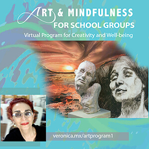 Art and Mindfulness for Schools. Virtual Program for Creativity and Well-being