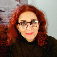 Veronica Huacuja. Mixed-media artist and art educator.